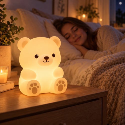 Lunara™ Cozy Bear Night Light